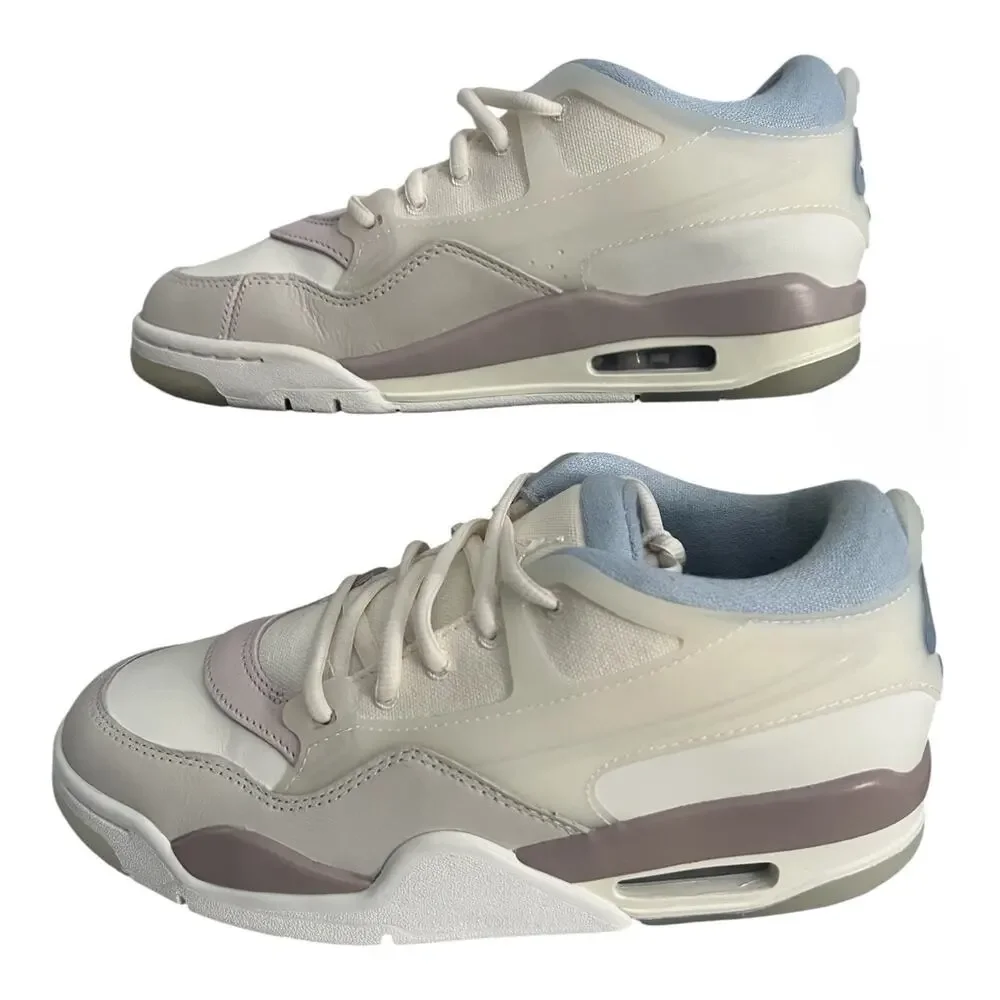 Nike Air Jordan 4 RM GS Sail Pro Armory Blue Sneakers Youth Size 7Y/Women 8.5NWT